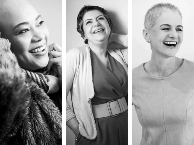 Retratos mostram mulheres para além do diagnóstico de câncer